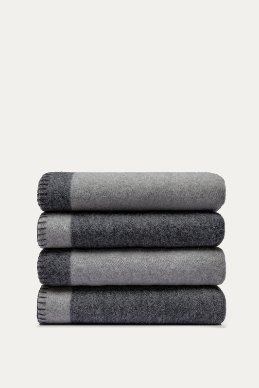 London Throw - Light Gray / Charcoal My Store