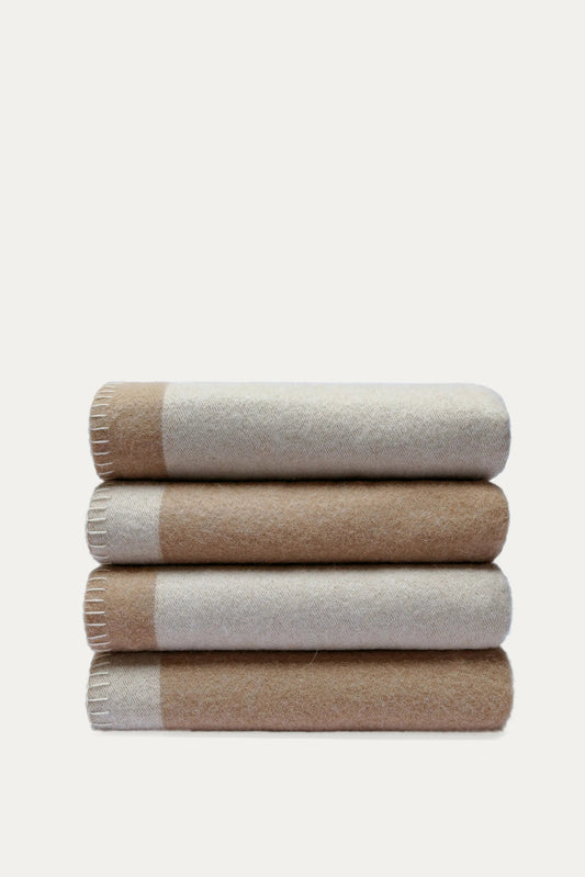 London Throw - Light Tan / Ivory My Store